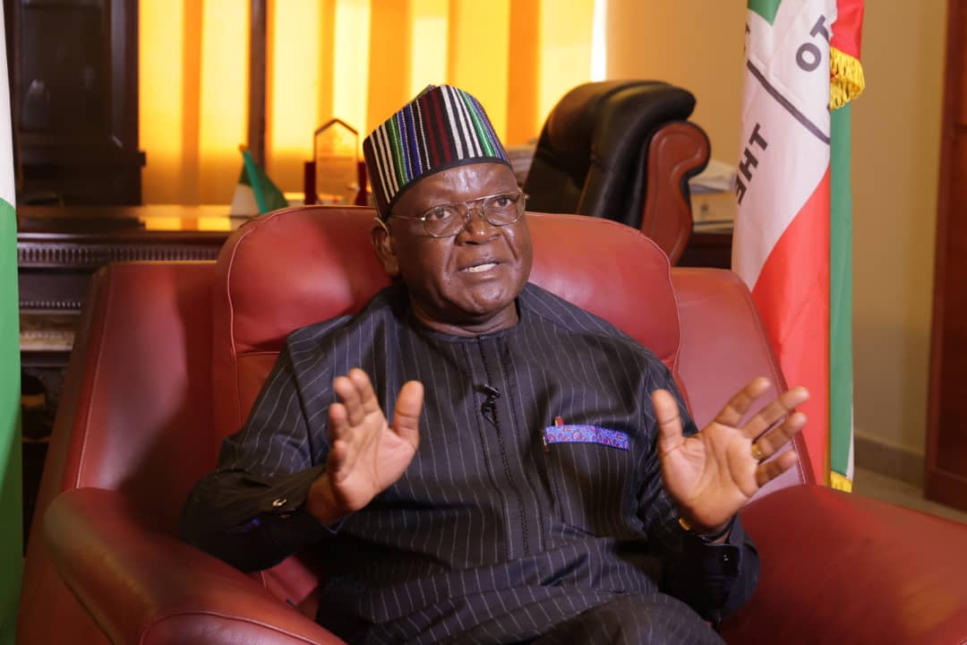 Apology: Ortom has shown humility in leadership, Say Middle-Belt Youths