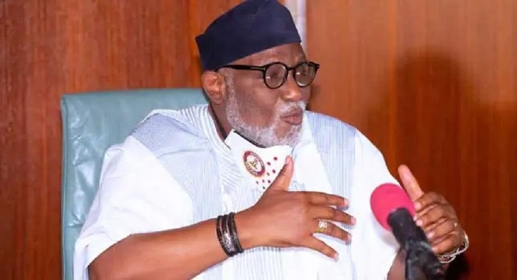 Akeredolu blasts FG on double standards vows to acquire arms for Amotekun,