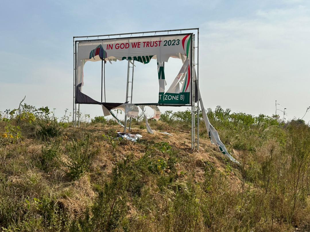 Billboards destruction: APC has lost the hope of winning the 2023 election - Ortom