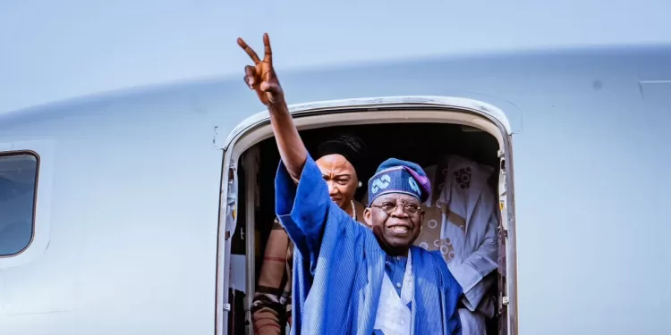 President Tinubu Makes first Official trip to Paris