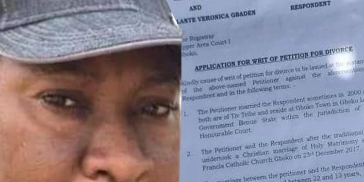 Marital Woes of Benue Woman, Veronica Gbaden, Exposed