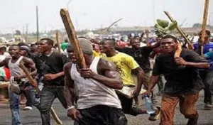 1 armed robber Lynched, two other escaped in Makurdi