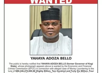 BREAKING: EFCC declares Yahaya Bello wanted