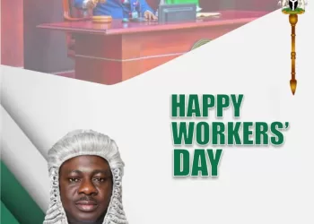 May Day: Delta Speaker enjoins workers to keep faith with Sheriff Govt