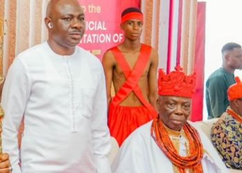 Delta Speaker felicitates Chairman State’s Traditional Rulers Mujakperuo