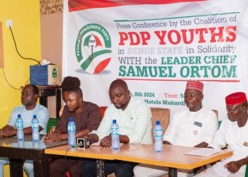 PDP Youths in Benue Stand Firm with Ortom, Passing Vote of Confidence