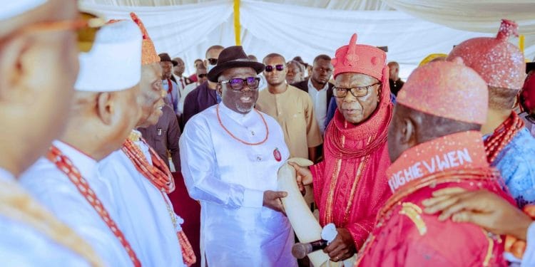 Delta IRS chairman, Ighrakpata congratulates Gov. Oborevwori  on Chieftaincy title