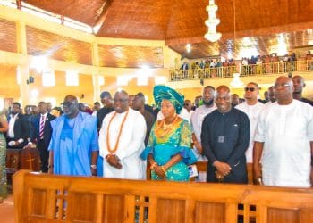 Gov Oborevwori, Speaker, others honour Aghoghophia's Thanksgiving service