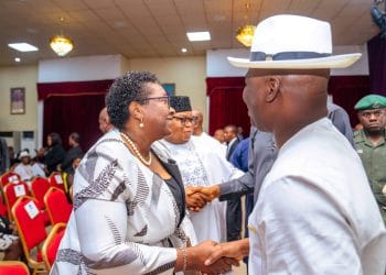 Delta Speaker, Guwor, congratulates new Head of Service of the state, Oseji